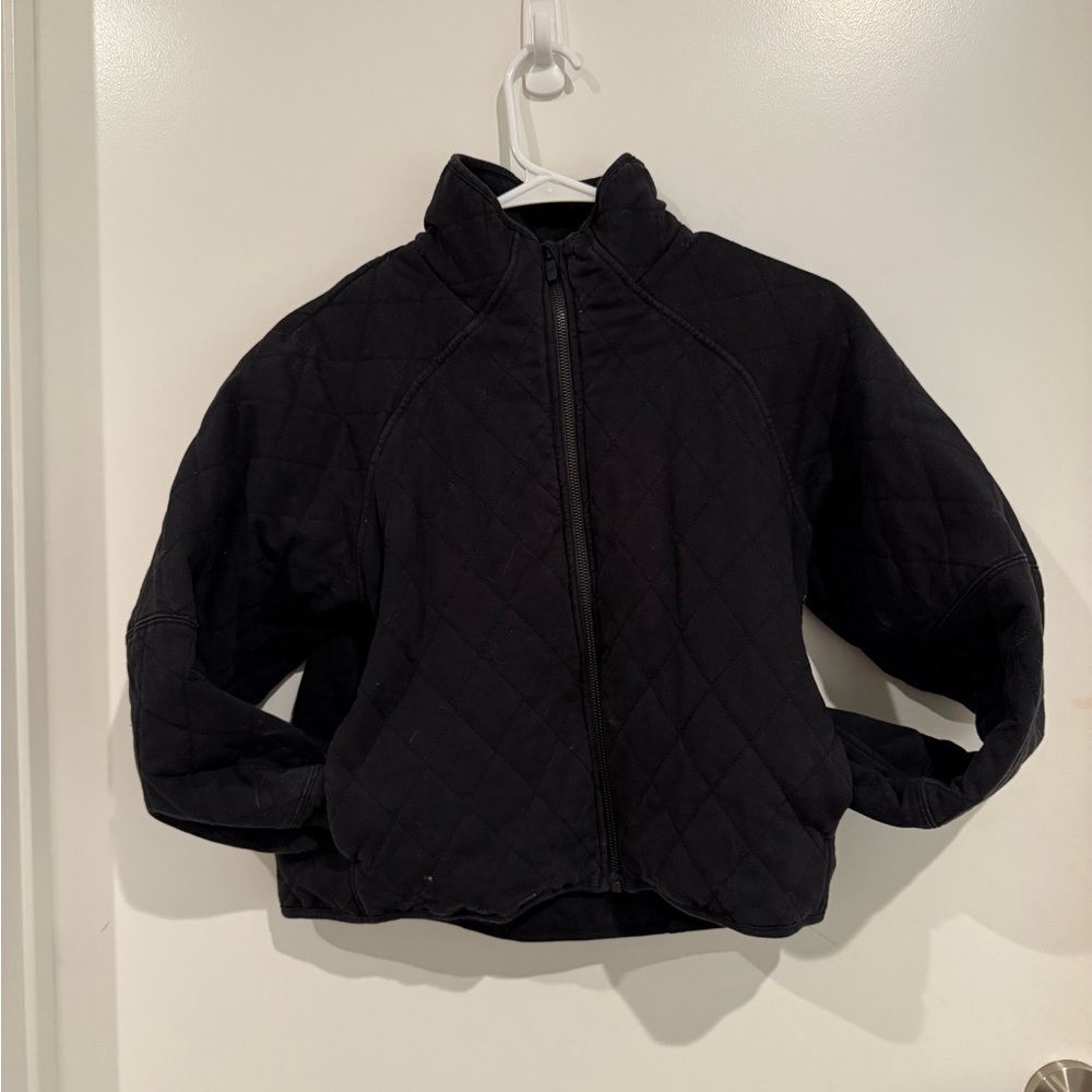 Black Quilted Jacket